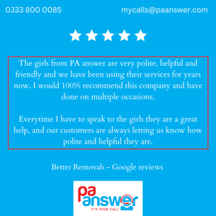 Client Testimonial
